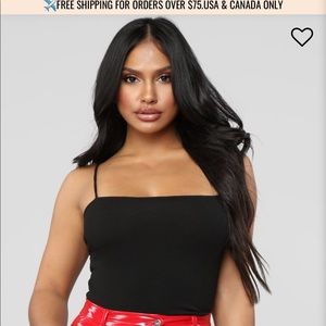 Fashion nova cropped cami